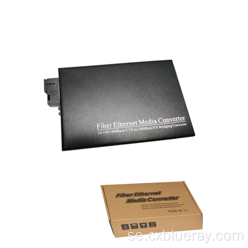 10/100/1000m Fiber Optic Ethernet Media Converter